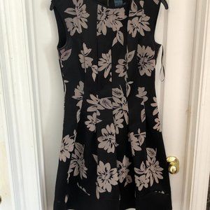 Gabby Skye , A line dress size 8. Black and gray